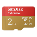 Sandisk MicroSDXC - 2TB - Inclusief SD Adapter