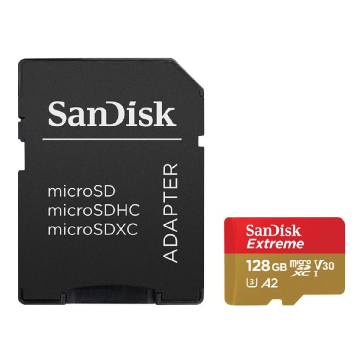 Sandisk MicroSDXC - 128GB - Inclusief SD Adapter