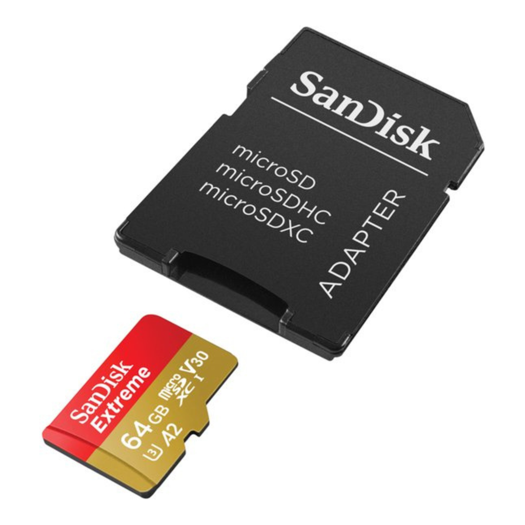 Sandisk MicroSDXC - 64GB - Inclusief SD Adapter